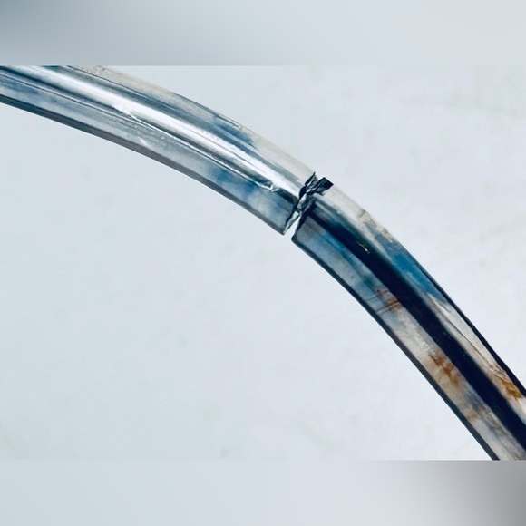 Vintage Sterling Optical Ilona Brown Gray Oval Sunglasses France Frames Only - Picture 9 of 9